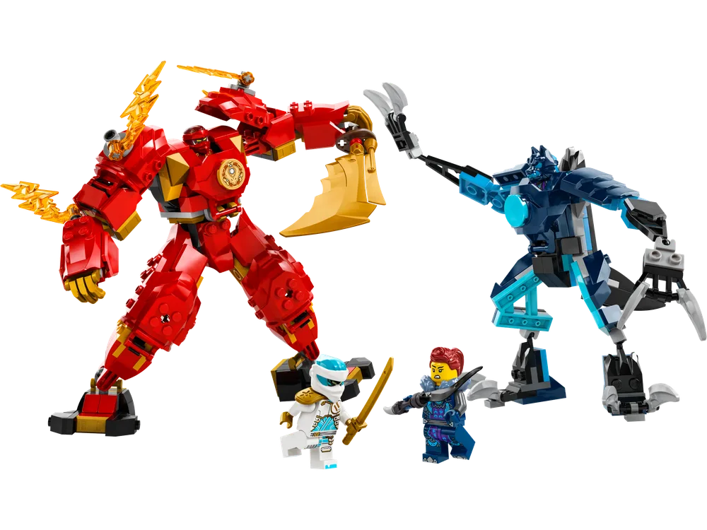 LEGO Kai's Elemental Fire Mech 71808