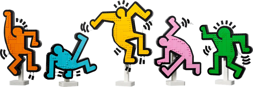 LEGO Keith Haring – Dancing Figures 31216