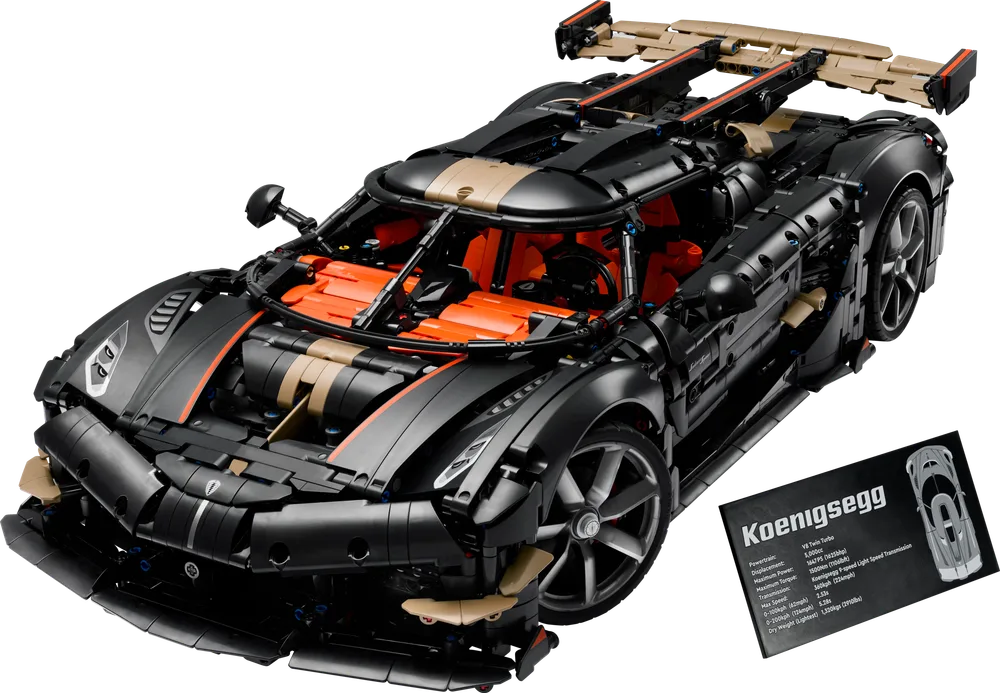LEGO Koenigsegg Sadair's Spear Megacar 42232