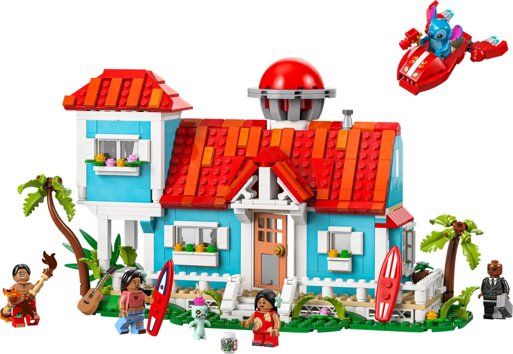 LEGO Lilo and Stitch Beach House 43268