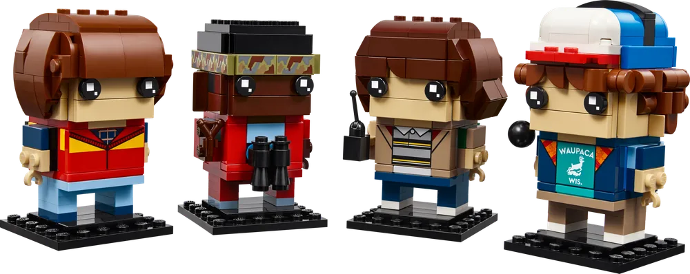 LEGO Mike, Dustin, Lucas and Will Figures 40801