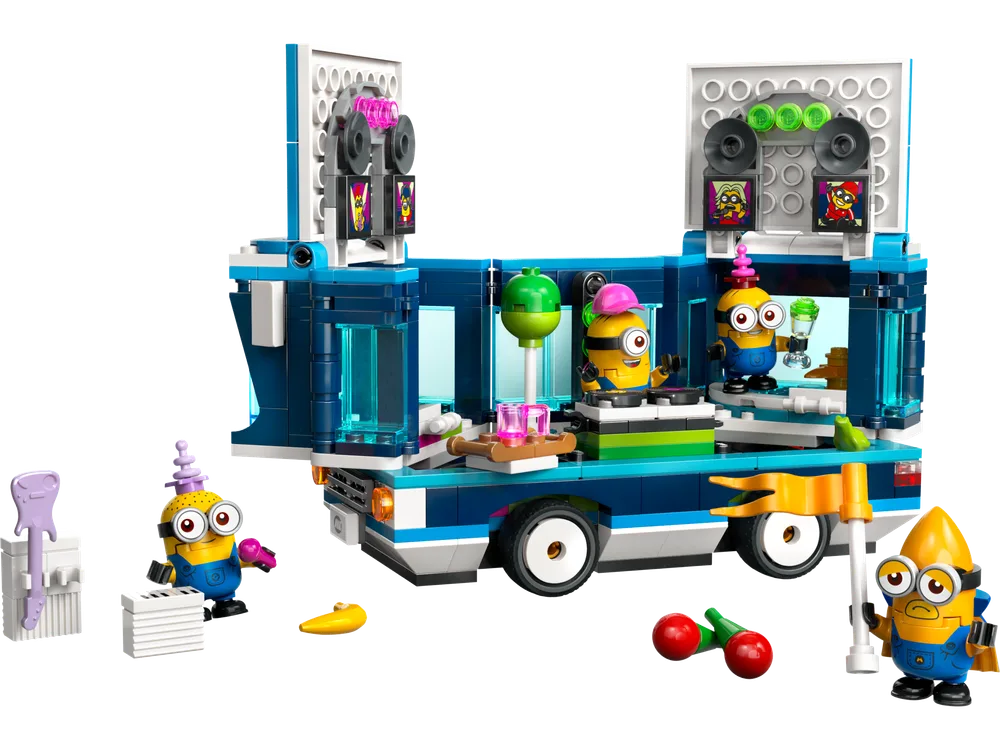 LEGO Minions' Music Party Bus 75581