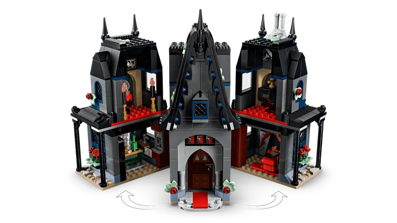 Morticia's Cottage Features