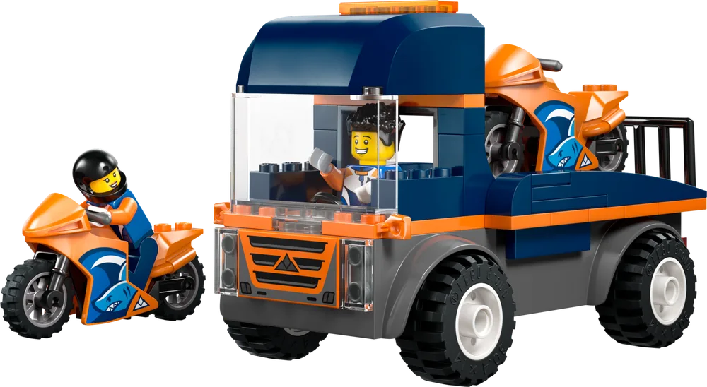 LEGO Motorcycle Transporter 60491