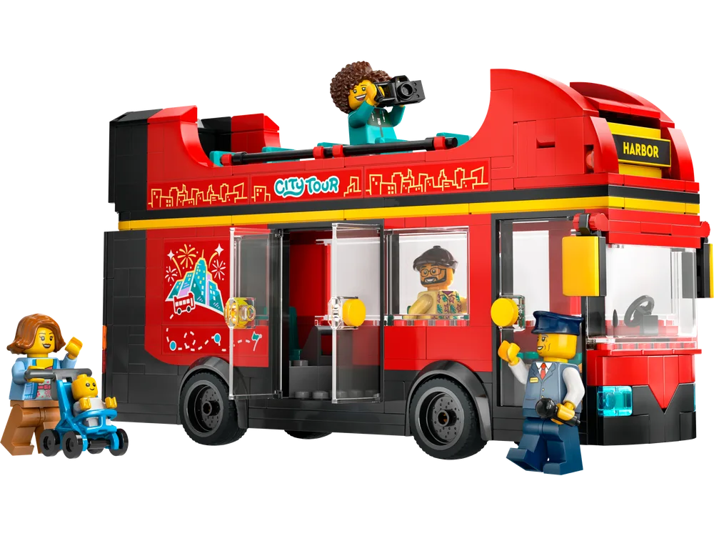 LEGO Red Double-Decker Sightseeing Bus 60407