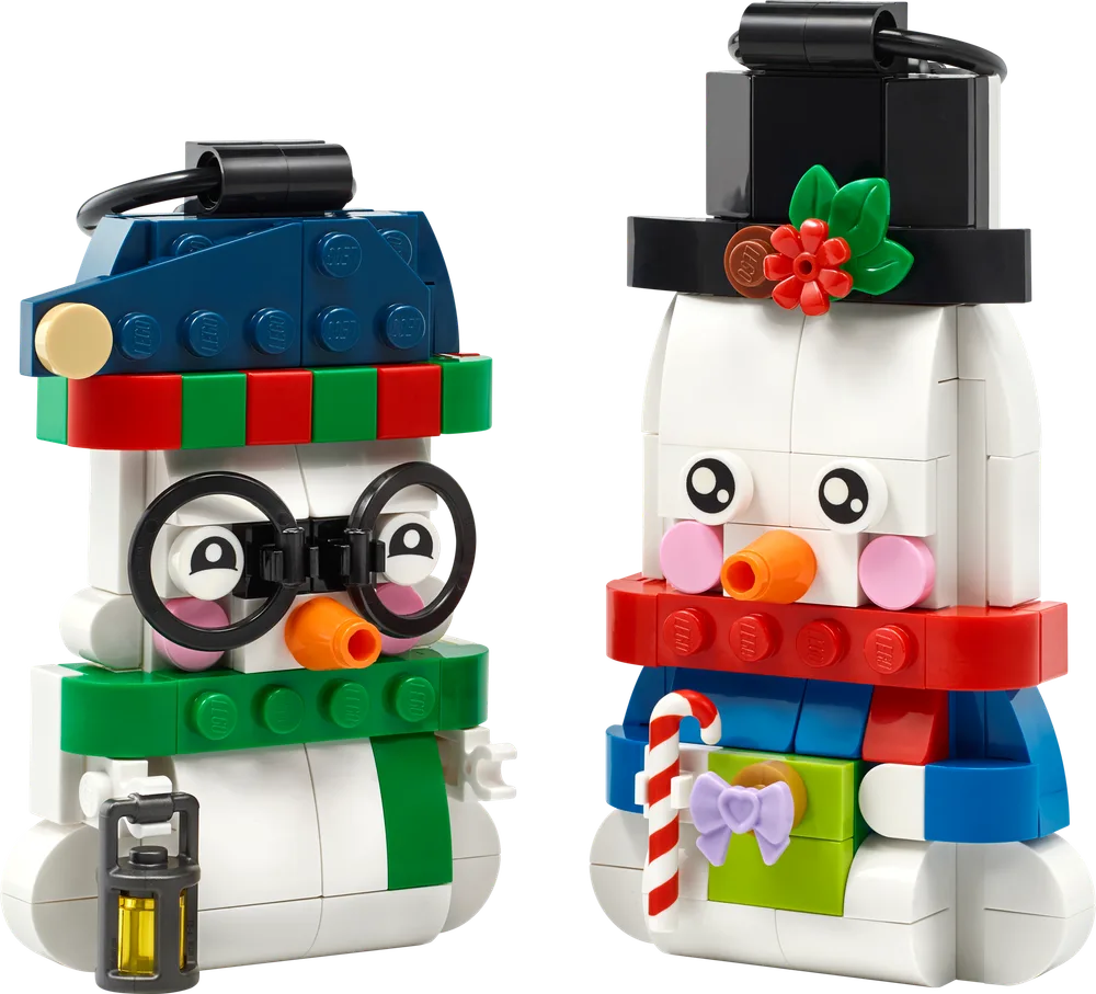 LEGO Snowman Ornaments 40812