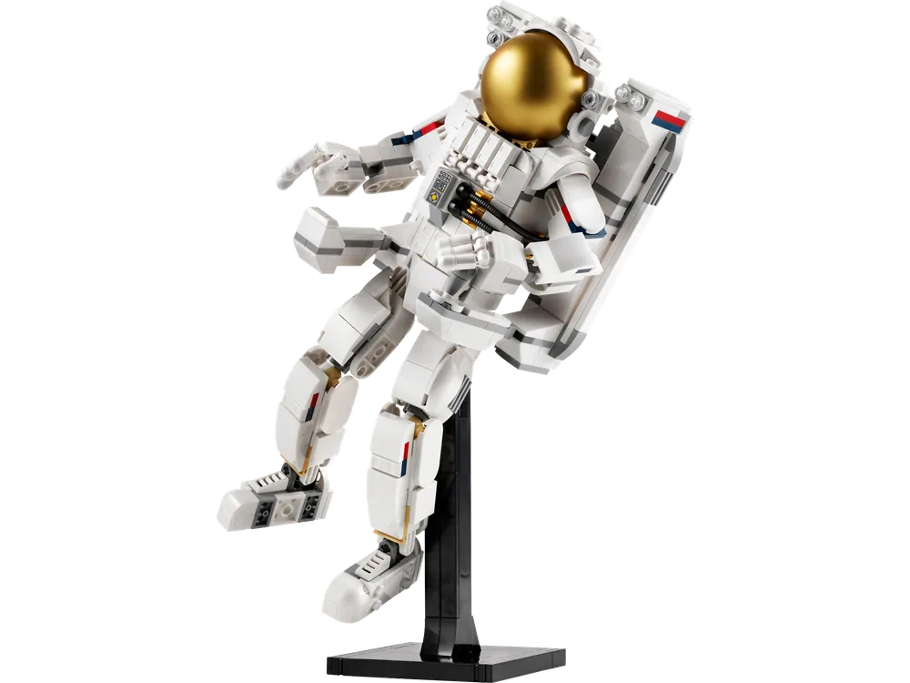 LEGO Creator 3in1 Space Astronaut 31152 in a floating pose