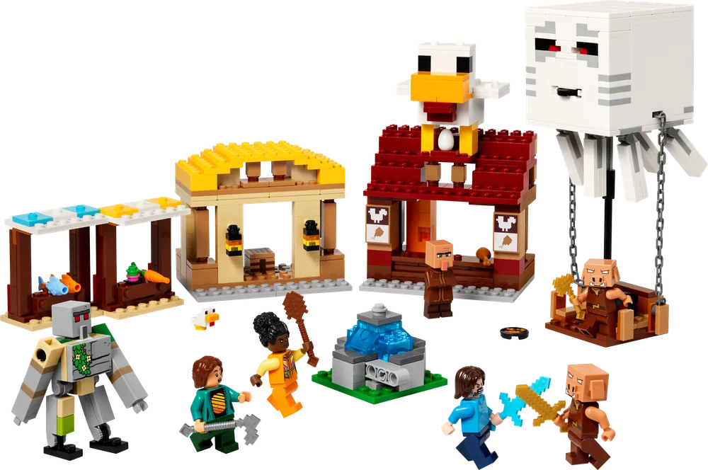 LEGO The Ghast Balloon Village Attack 21273