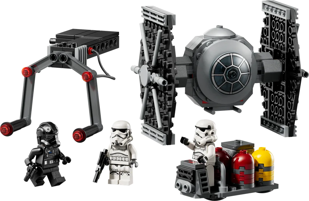 TIE Fighter™ with Imperial Hangar Rack 40771 image 1