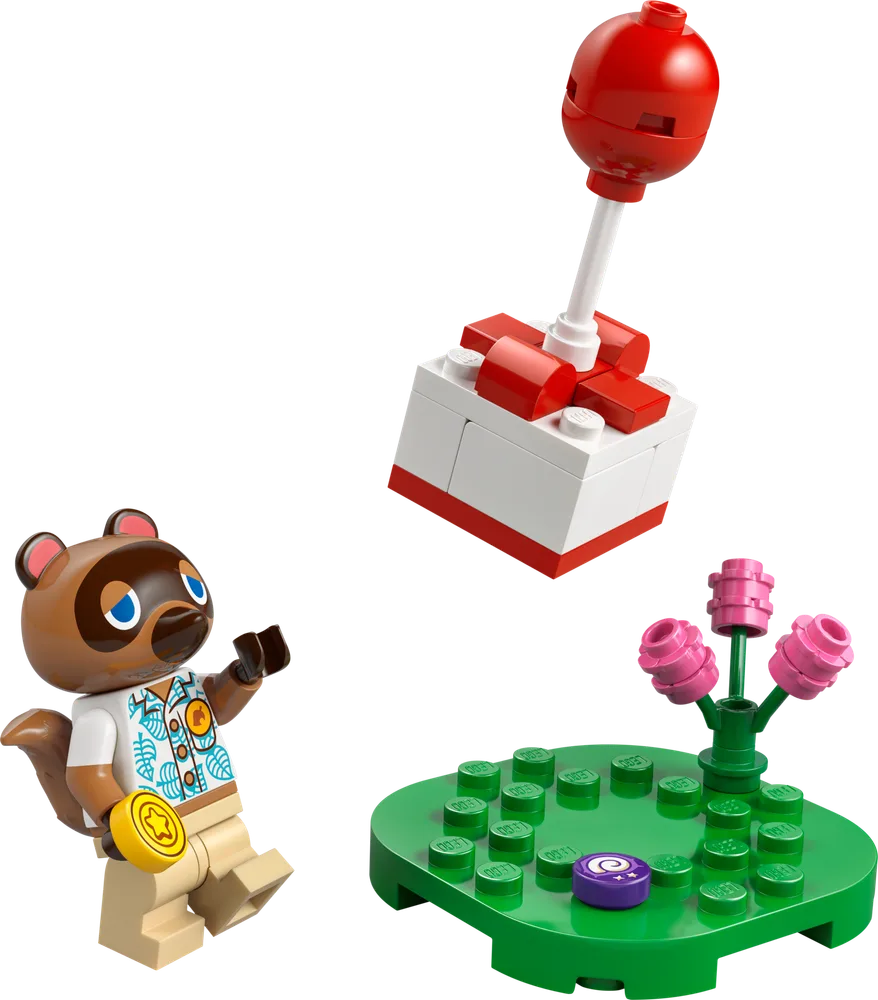 LEGO Tom Nook and Flying Present 30731