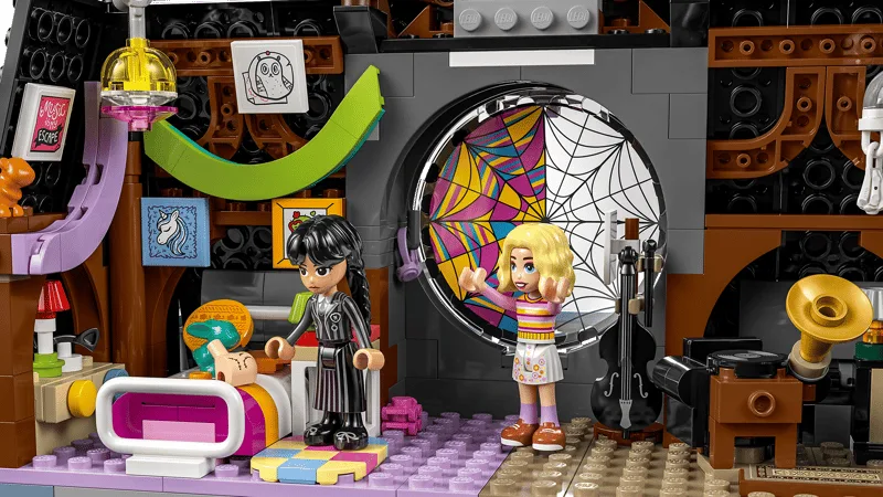Wednesday & Enid's Dorm Room Features