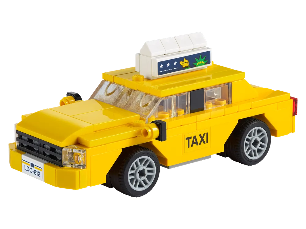 LEGO Yellow Taxi 40468
