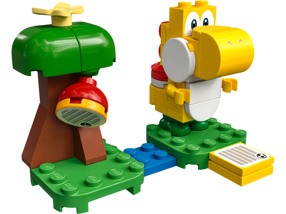 Yellow Yoshi’s Fruit Tree Expansion Set 30509 image 1