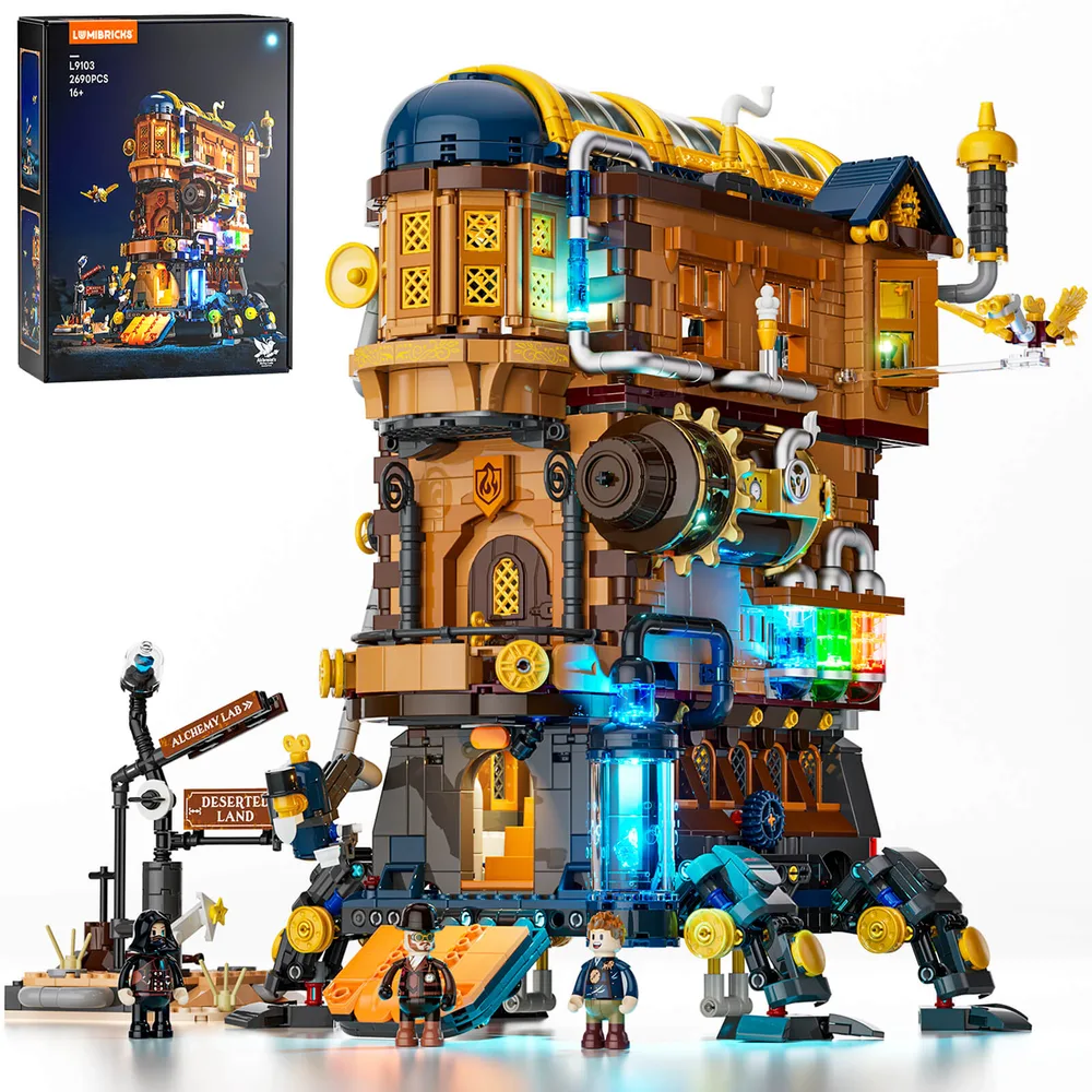 Lumibricks Alchemists Moving Castle 11010 L9103