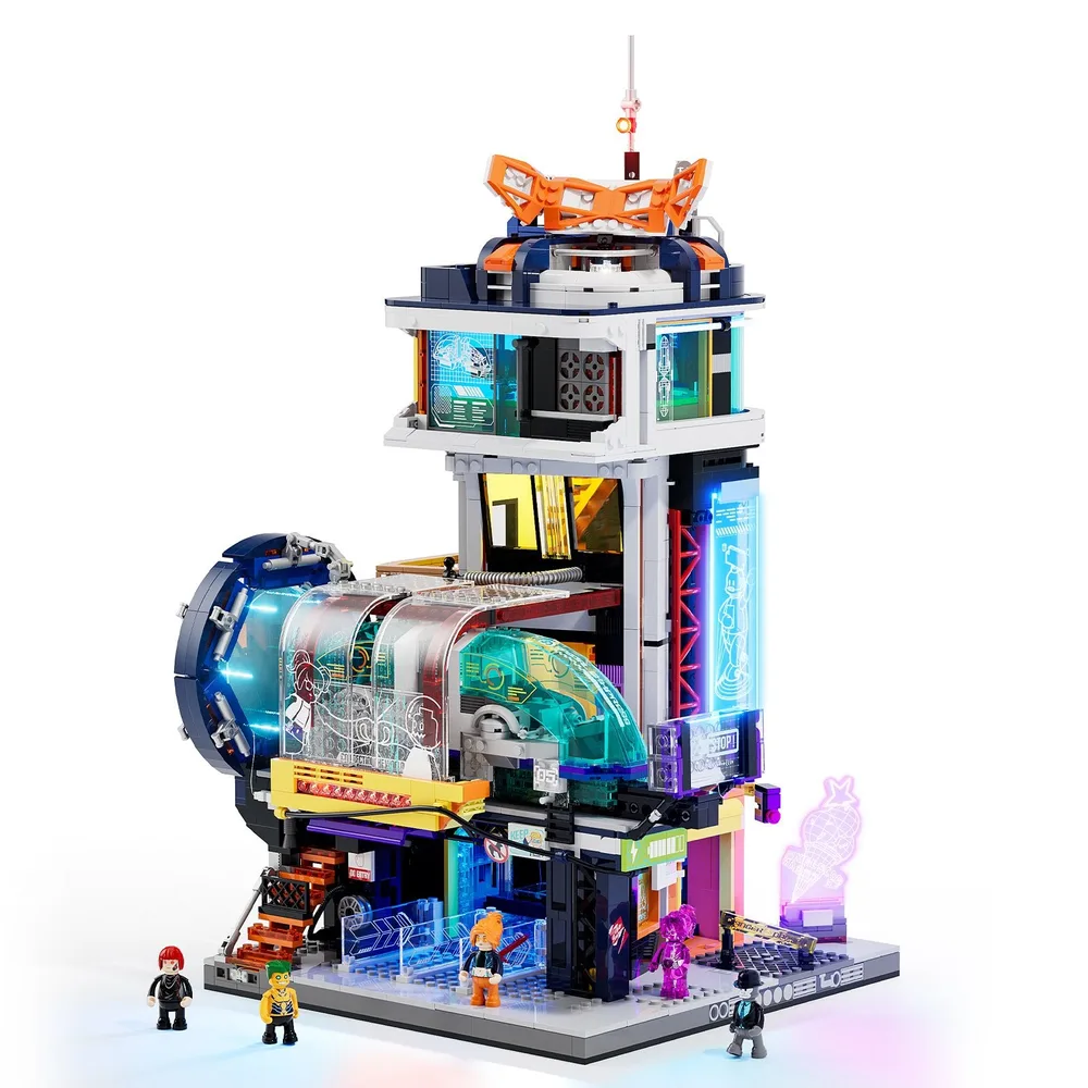 Lumibricks Floating Train Station L9098
