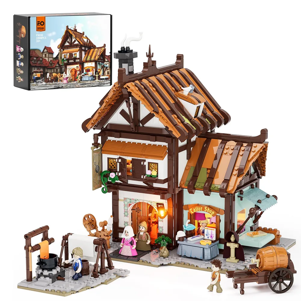Lumibricks Medieval Tailor Shop F9038
