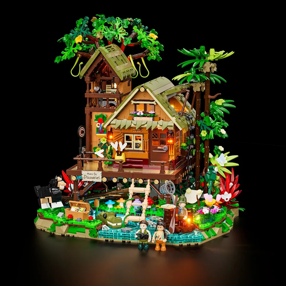 Lumibricks Misty Forest Cabin 10015