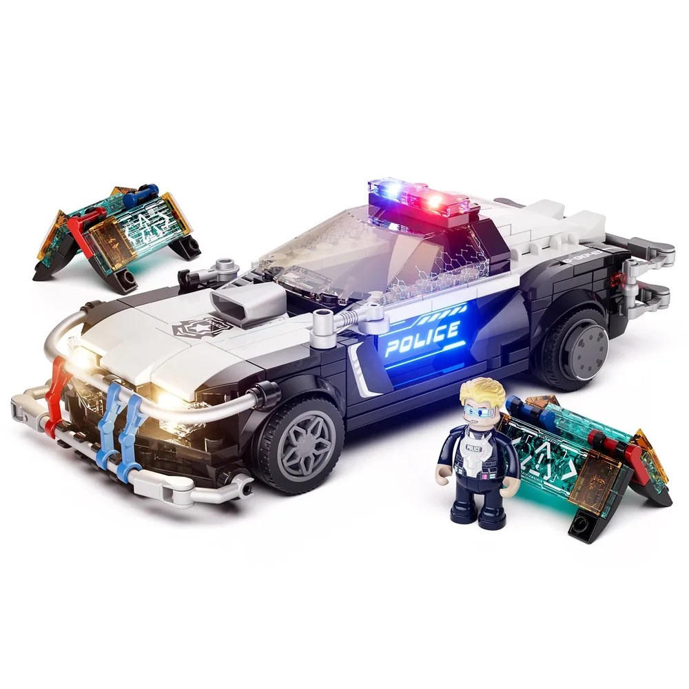 Lumibricks Police Patrol Car F9043