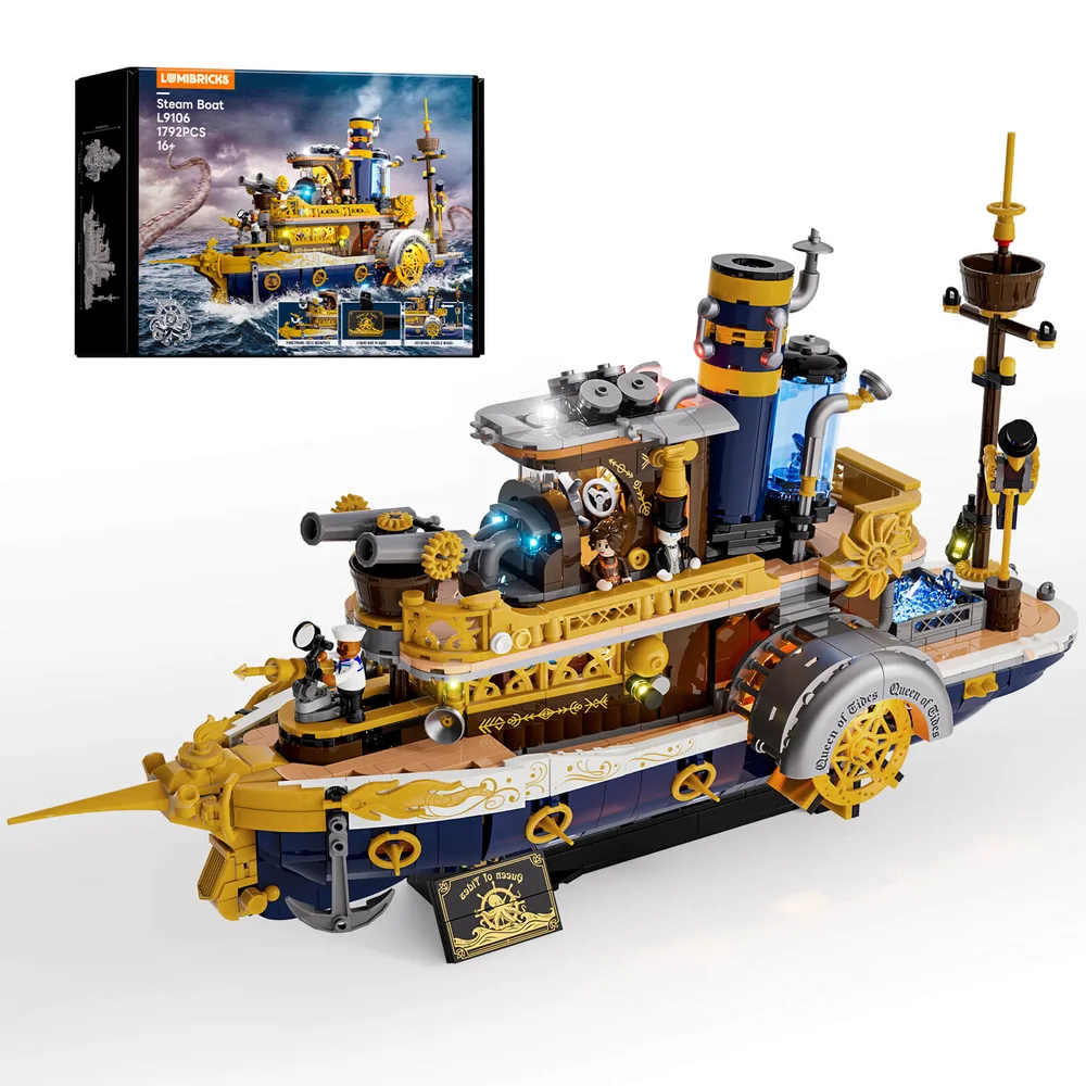 Lumibricks Steamboat 11016