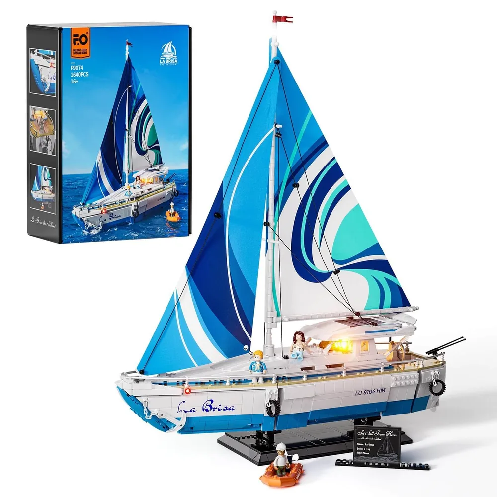 Lumibricks The Sailboat La Brisa F9074