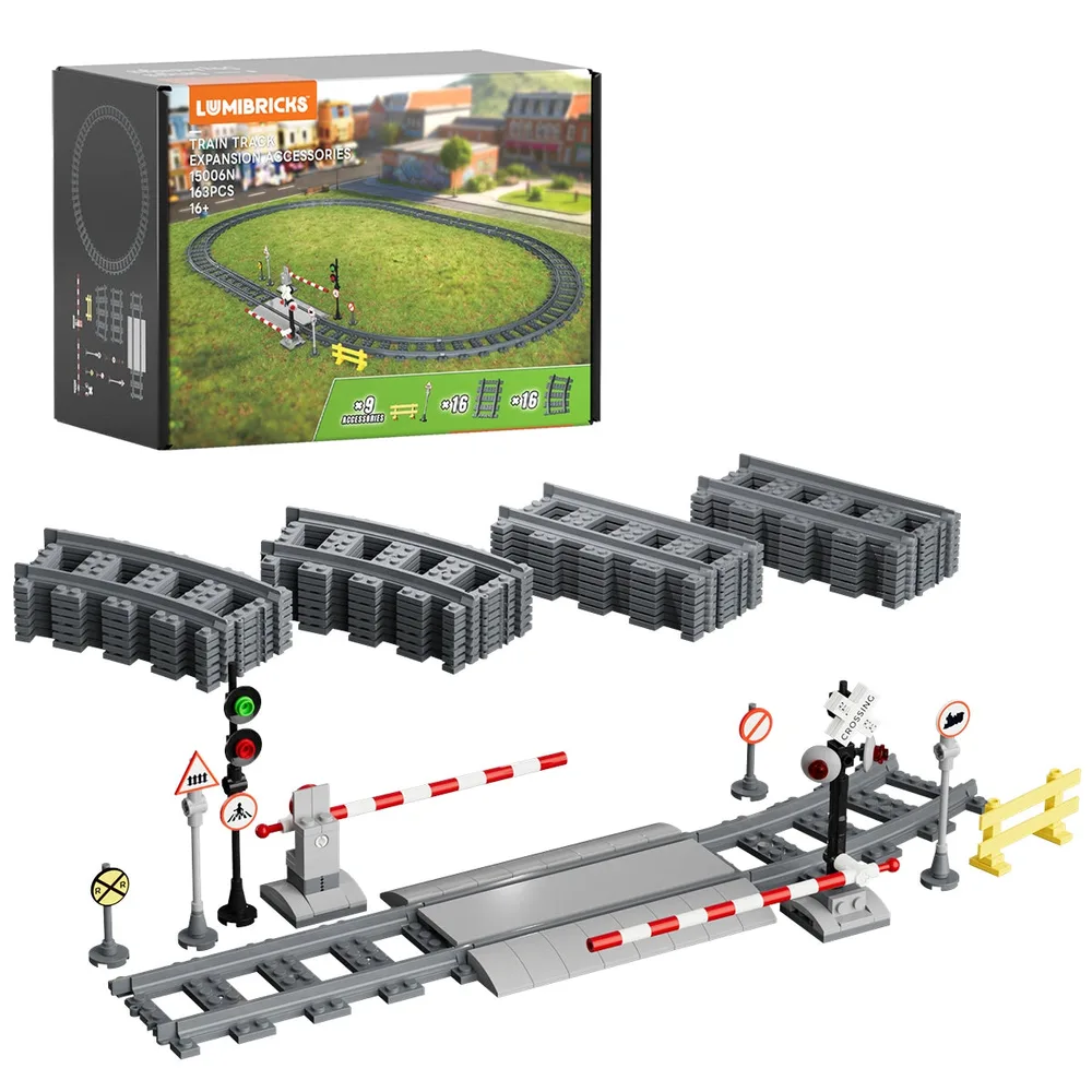 Lumibricks Train Track Expansion Accessories 15006N