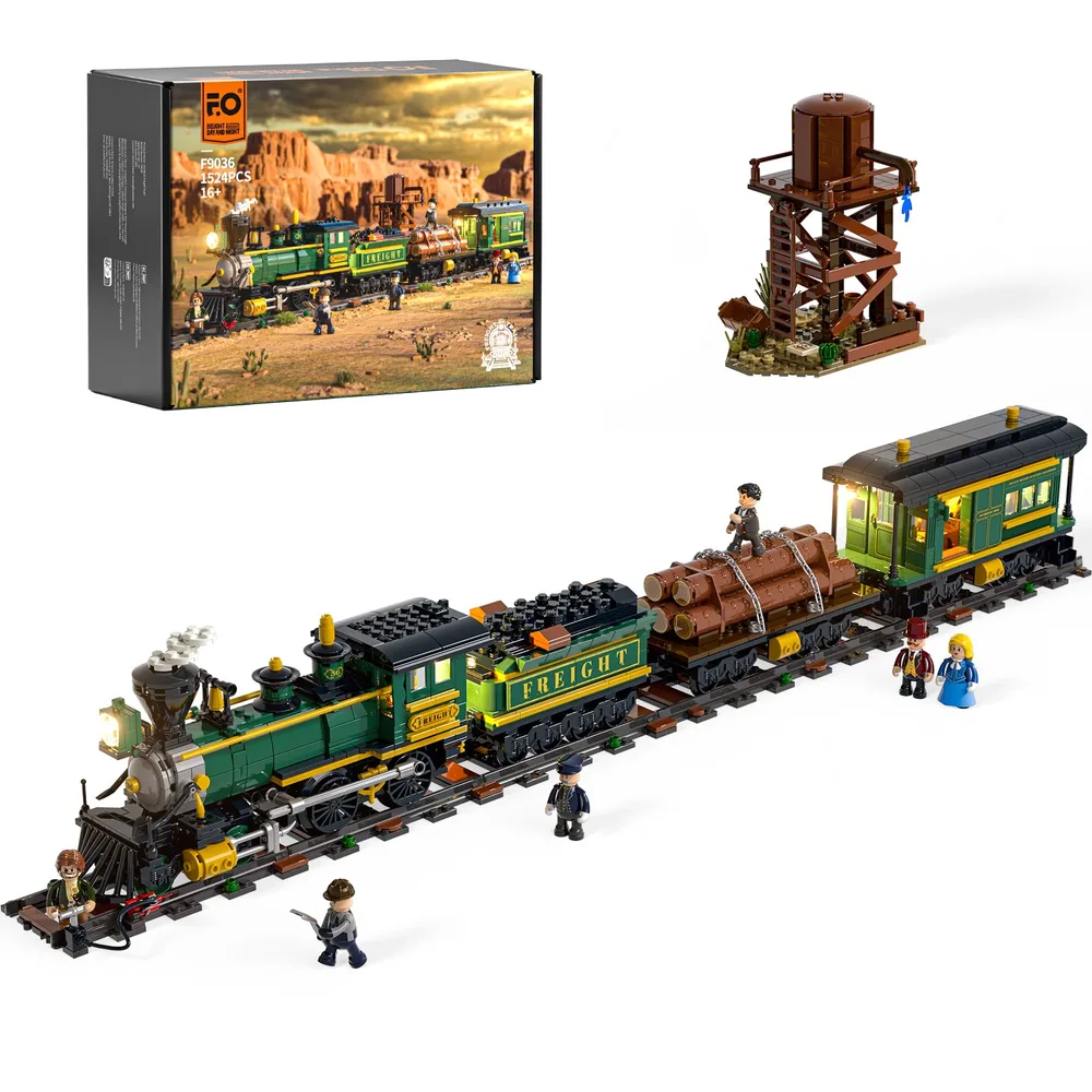 Lumibricks Western Freight Train F9036