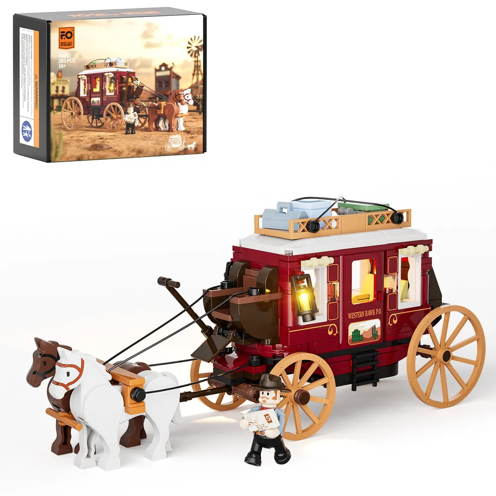 Lumibricks Western Stagecoach F9052