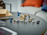 Lego 75373 set on a coffee table.