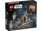 Back of Lego 75373 box with action scenes.