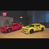 Red and yellow Challenger models.