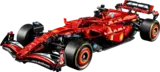 Lego Ferrari SF-24 F1 car front 3/4 view.