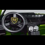 Interior detail with steering wheel.