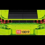Rear view with "MOULD KING 10019" license plate.