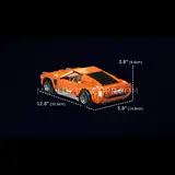Mould King Lamb Miura Car dimensions.