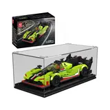 Mould King Lambo SC63 supercar set with display case.