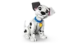Sitting Dalmatian puppy, blue collar