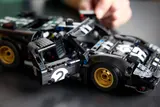 Opening GT40 door.
