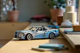 Displayed LEGO Technic Nissan Skyline GT-R (R34).