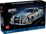LEGO Technic Nissan Skyline GT-R (R34) box front.