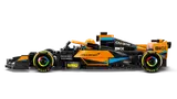 Side view of LEGO McLaren F1 car.