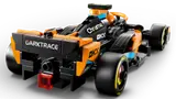 Rear view of LEGO McLaren F1 car.