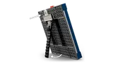 Back of frame with kickstand.