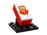 Detailed view of the "60 Years of LEGO" commemorative tile.
