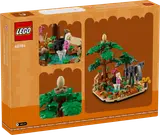 Back of LEGO 40784 box with details.