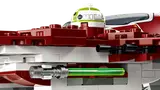 R7-A7 and lightsaber storage.