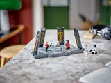 LEGO set displayed on a table.