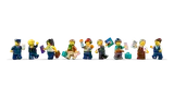 Full line-up of minifigure characters.
