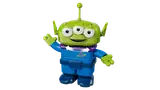 LEGO Alien waving.