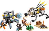 LEGO Horizon Adventures battle scene.