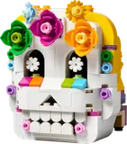 LEGO Altar of the Dead skull front view.